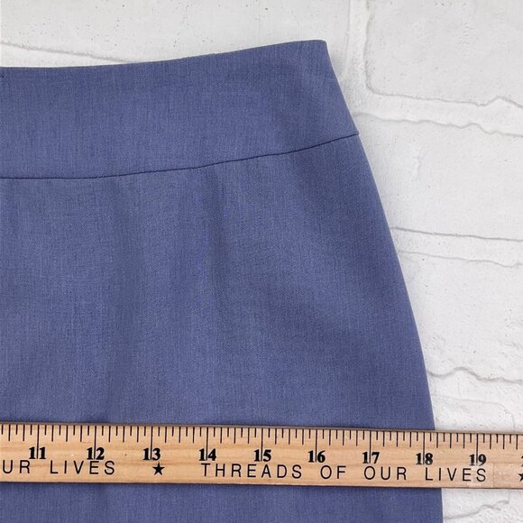 Garfield Marks Skirt Suit Women 6 Purple Saddle Stitch Zip Poly Classic USA VTG - Picture 14 of 16